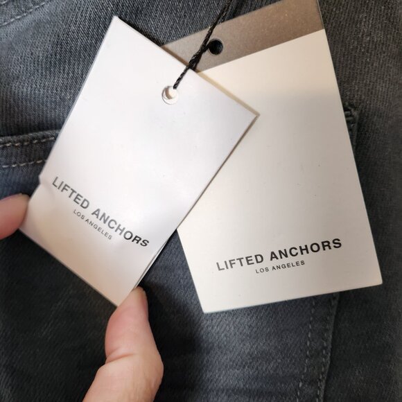NWT Lifted Anchors stacked knit flair jeans. - Picture 5 of 7